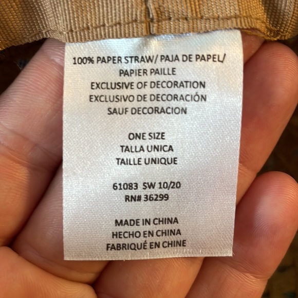 Straw hat - Picture 4 of 4